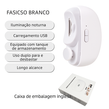 🎁 Perfeito para todas as idades 👵👶 Cortador de unhas elétrico automático 3 em 1 com polimento